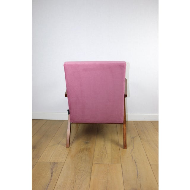 Vintage B-310 Lounge Chair in Pink, 1970s For Sale - Image 9 of 11