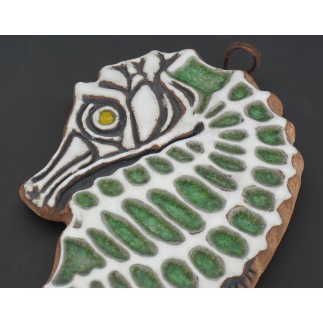 California Pottery Seahorse Sculpture, Victoria Littlejohn For Sale In Detroit - Image 6 of 10