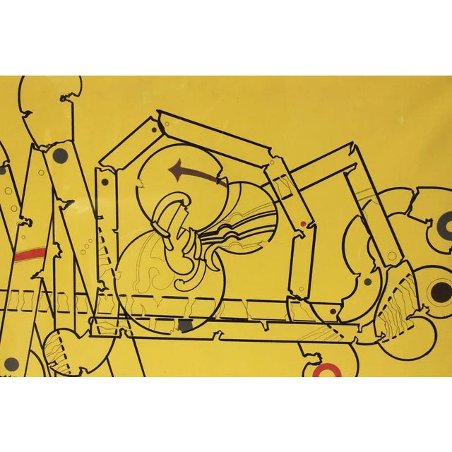 Renato Volpini, The Calculator of the Useless Machines Series, 1965, Oil on Wood, in Flawless conditions. Designed 1960 to...