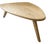 Triangular Coffee Table in Wood For Sale