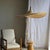 Large Hat-Shaped Rattan Pendant Light, 1980s For Sale - Image 10 of 18