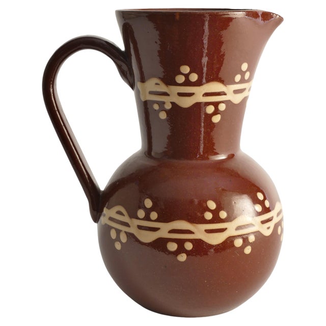Brown Ceramic Vase by Andersson & Johansson, Höganäs, Sweden, 1920s For Sale