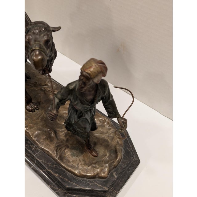 Mid 20th Century Rudulph Chocholka (Austrian 1888-1958) Bronze "La Caravane" For Sale - Image 14 of 17