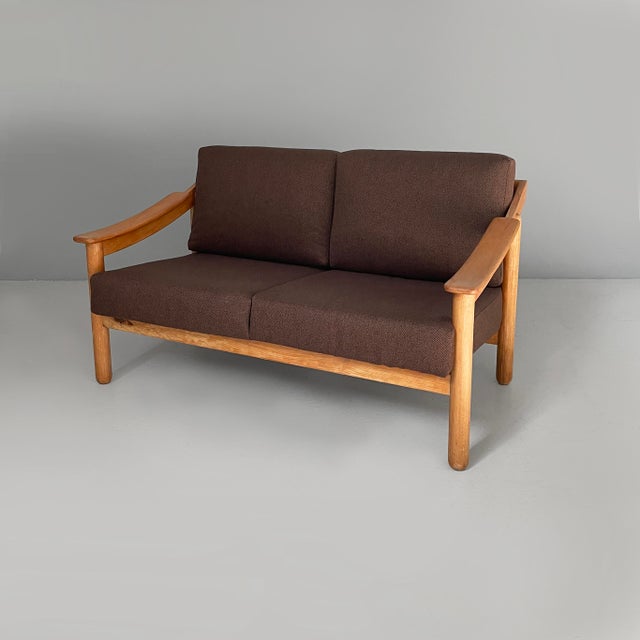 Mid-Century Modern Italian Loden Sofa by Vico Magistretti for Cassina, 1960s For Sale - Image 18 of 18