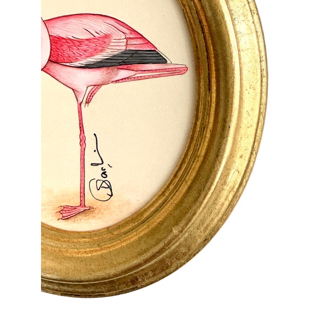Meet our prettiest pink flamingo, painted in the dreamiest regal shades of pink by our master artists. Each stroke is done...