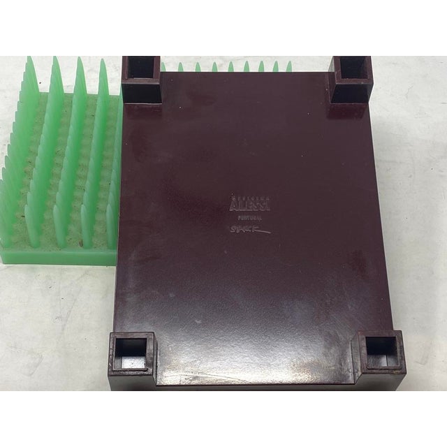 Philippe Starck for Officina Alessi Postmodern Spiked Desk Organizer / Pen Caddy For Sale In Atlanta - Image 6 of 10