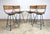 Set of Four Circa 1960’s Arthur Umanoff /Raymor Wrought Iron Tall Bar Stools For Sale In New York - Image 6 of 12