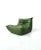 Mid-Century Modern Togo Lounge Chair in Forest Green Leather by Michel Ducaroy for Ligne Roset For Sale - Image 3 of 13