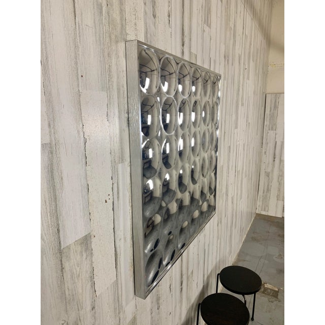 1970s Space Age Convex Plexi-View Mirror for Ram Products For Sale - Image 5 of 10