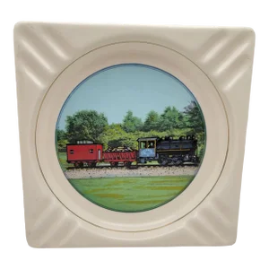 1940's Train and Caboose Nine Slot Ashtray