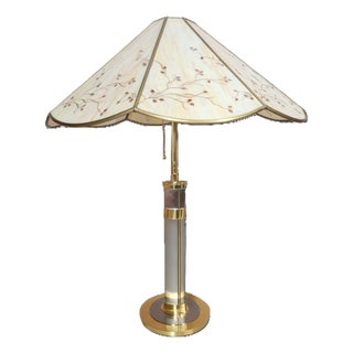 Model 16457 Table Lamp in Brass from B+M Leuchten, Germany, 1990s For Sale