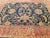 Antique Persian Sultanabad Carpet in Navy Blue Background and Rose Red Border 10'5 X 13' For Sale - Image 13 of 18