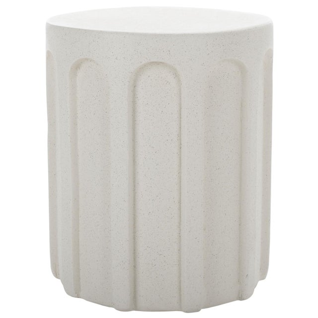 Plastic Nikolaus Accent Table in White For Sale - Image 7 of 7