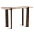 Showcasing the remarkable character of petrified wood, this console table blends ancient natural beauty with contemporary...