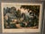 Americana hand-colored lithograph titled "The Old Oaken Bucket," published by the prominent American printmaking firm...