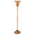 1920s Art Deco Cooper & Wood Detail Torchiere Floor Lamp For Sale - Image 6 of 6