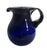 Vintage Cobalt Blue Blown Glass Water Pitcher For Sale - Image 15 of 15