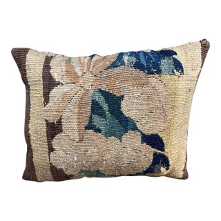 Pillow With 18th Century Tapestry For Sale