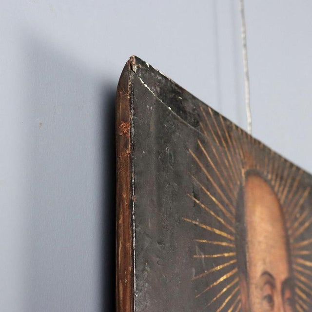 Brown Unknown, St. Ignatius of Loyola, Oil on Panel For Sale - Image 8 of 10