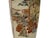 6" Asian Satsuma Style Hexagonal Figures Painted Porcelain Art Vase For Sale - Image 11 of 12