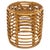 Mid-Century Modern Rattan and Bamboo Stool by Tito Agnoli, Italy, 1960s For Sale - Image 12 of 12