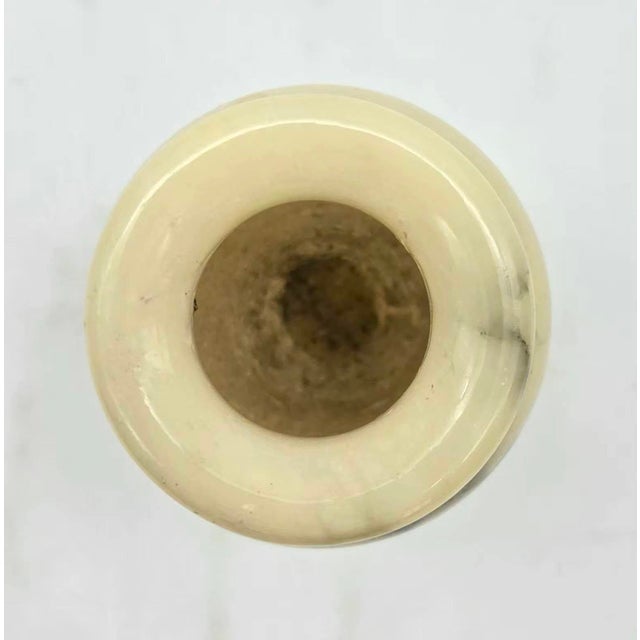 Vintage Alabaster Bud Vase For Sale - Image 9 of 10