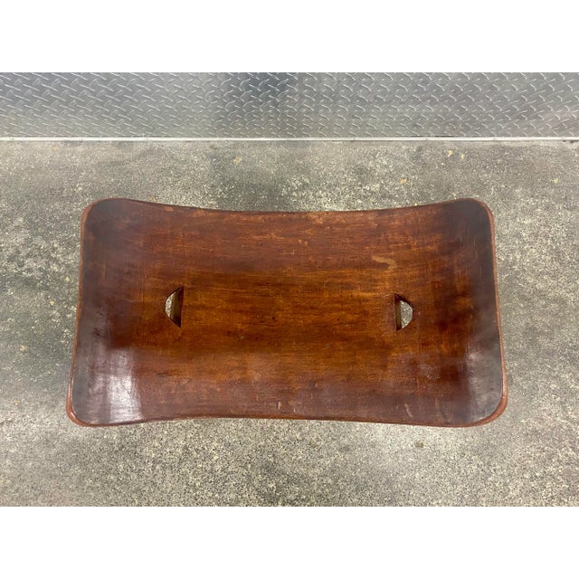 Coffee 19 Century Tribal Ashanti Stool For Sale - Image 8 of 13