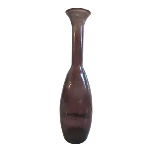Mid Century Amethyst Glass Decanter or Vase