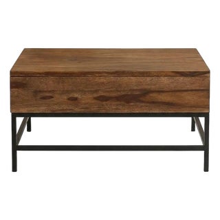 Standish Rectangular Lift-Top Cocktail Table by Loomlan For Sale