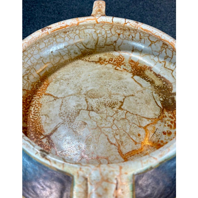 Art Deco 1920s Ditmar Urbach (Czechoslovakia) Alienware Pottery Bowl For Sale - Image 3 of 10