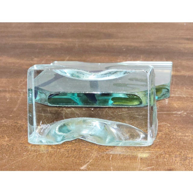 Glass Hand‑Sculpted Abstract Art Glass Sculpture by Yehuda Parnat Uda For Sale - Image 7 of 10