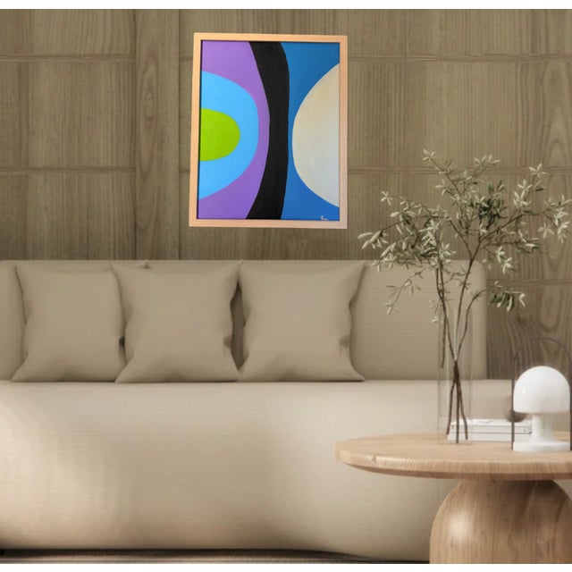 Contemporary Abstract Expressionist Painting by Bryan Boomershine Framed For Sale - Image 4 of 6