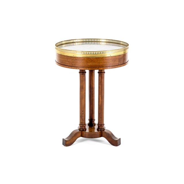 A beautiful 19th century mahogany gueridon side table of excellent form. the circular top of the table is made from a...