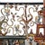 Arts and Crafts Sicilian Polychromed Wood & Iron Glass Top Oxcart Cocktail Table For Sale - Image 16 of 18