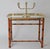 Hollywood Regency Hand-Crafted Tray Table in Brass and Faux Bamboo, 1960s For Sale - Image 9 of 17