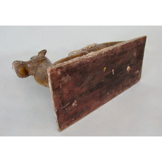Antique Anglo-Indian Hand-Crafted, Wood-Carved & Gilded Silver Leaf Reposed Camel Accent/Decorstive Piece For Sale - Image 18 of 18