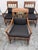 Late 20th Century McGuire Style Bamboo + Rattan Armchairs, Set of Three For Sale - Image 5 of 12