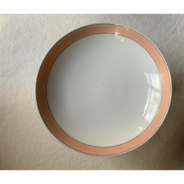 French Country Old Paris Porcelain Pedestal Base Compotes For Sale - Image 3 of 17