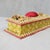Early 20th Century Shell Encrusted Rectangular Keepsake Box With Red Silk Lid For Sale - Image 5 of 5