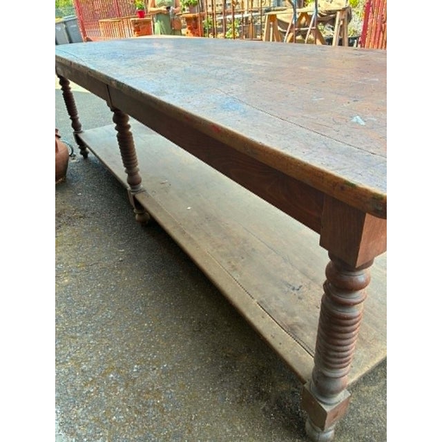 Vintage Drapers Table, 1920s For Sale - Image 11 of 14