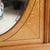 Wood Art Nouveau Wardrobe in Oak with Oval Mirror For Sale - Image 7 of 17