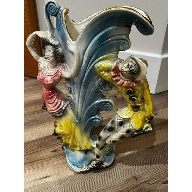 Rare Find! Vintage Mid-Century Ceramic Figural Vase For Sale In New York - Image 6 of 17