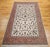 "This vintage Persian Tabriz rug presents a rare and sought-after allover floral pattern, woven with masterful precision...