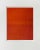 Contemporary Abstract Cold Wax and Oil Stick on Canvas Paper Painting "Linear Orange" by Janise Yntema For Sale - Image 6 of 7