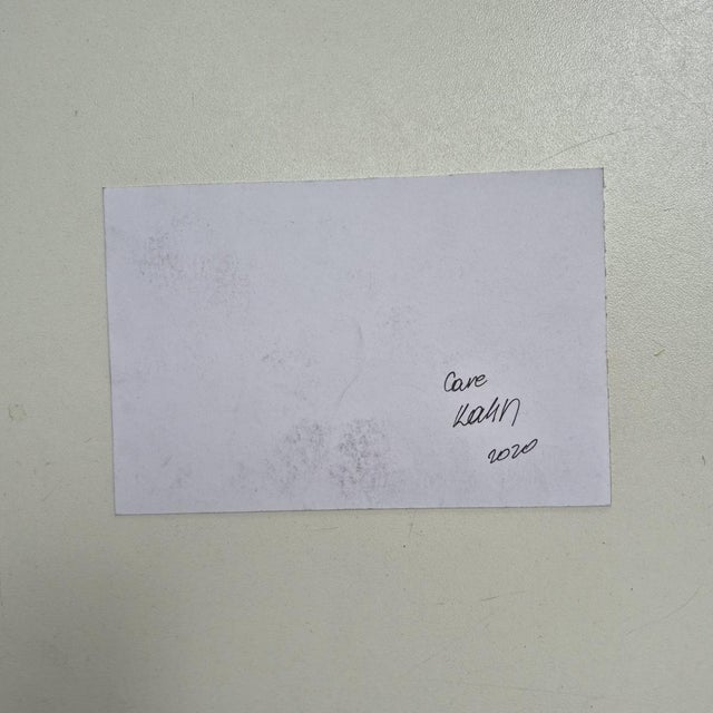 Aleksandra Kalisz, Care, 2025, Pencil on Paper, in Flawless conditions. Designed from 2000 This piece has an attribution...