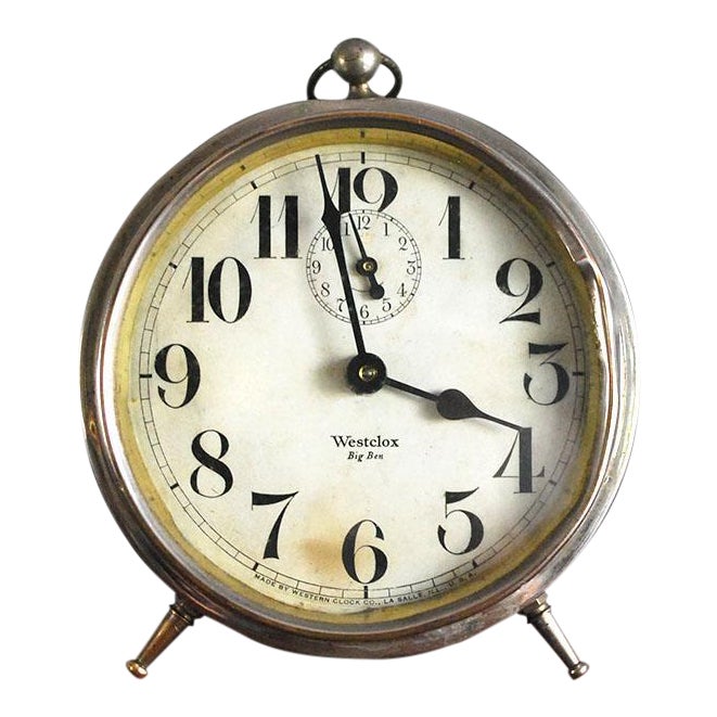 1920s Westclox Big Ben Alarm Clock Chairish