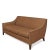 Mid-Century Modern Mitchell Gold & Bob Williams Cara Sofa For Sale - Image 3 of 11