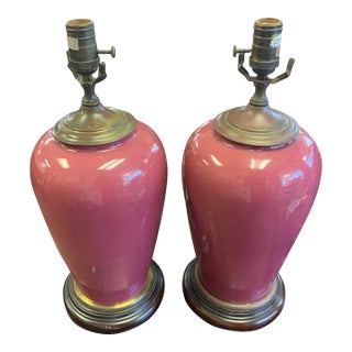 20th Century Pair of Wildwood Lamps For Sale