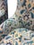 Late 20th Century Transitional Ikat-Style Upholstered Wing Armchairs, a Pair For Sale - Image 5 of 8