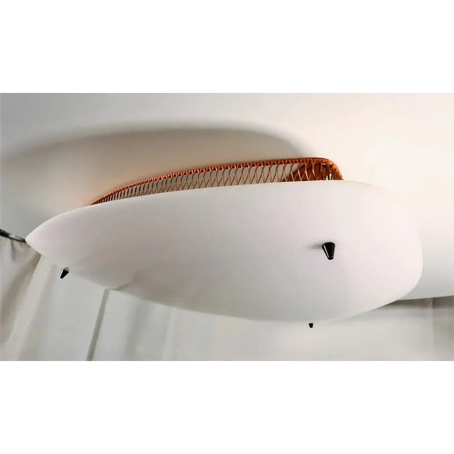 Vintage Ceiling Light, 1950s For Sale - Image 6 of 13